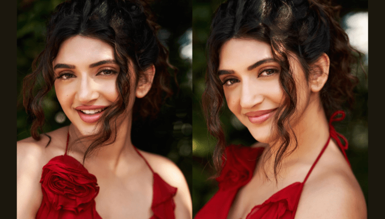 Sreeleela Hot and Cute Clicks in Red