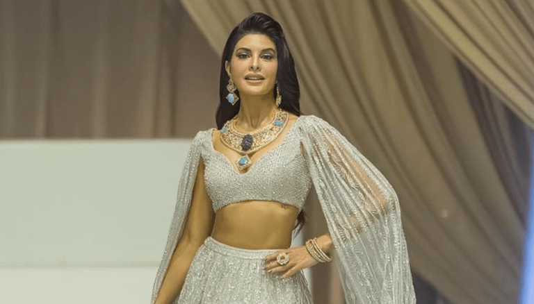 Jacqueliene Fernandez Photos | Looks Amazing in Shiny White Outfit