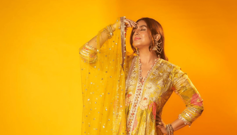 Huma Qureshi Looks Mesmerizing in Yellow Outfit