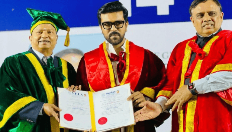 A Prestigious Honor: Ram Charan’s Doctorate from Vels University