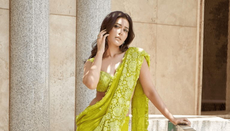 Raashii Khanna Latest Photos | Looks Gorgeous in Green Saree