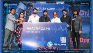 origin day with chiranjeevi & vijay deverakonda