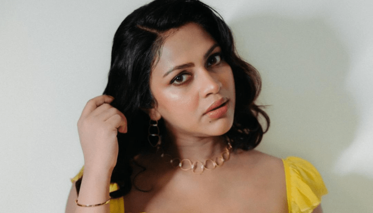 Amala Paul in her latest mesmerizing look.