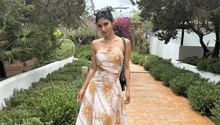 Mouni Roy shines brightly in her newest photo.