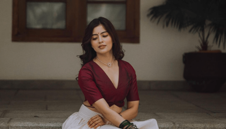 Amritha Aiyer dazzles in her latest snaps.