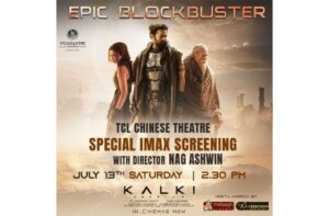 nag ashwin to watch 'kalki' at the biggest imax theatre!