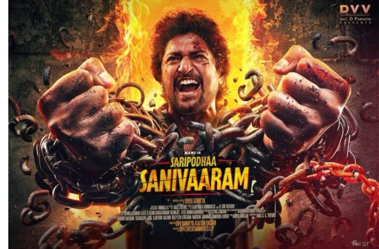 “Latest Update : Nani’s ‘Saripoda Sanivaram'”