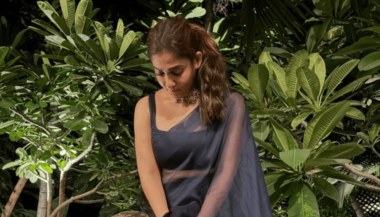 Nayanthara dazzling us with her latest look!