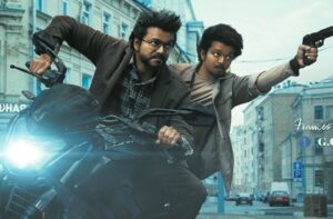 "vijay's 'the goat' movie drops whistle esco promo!"