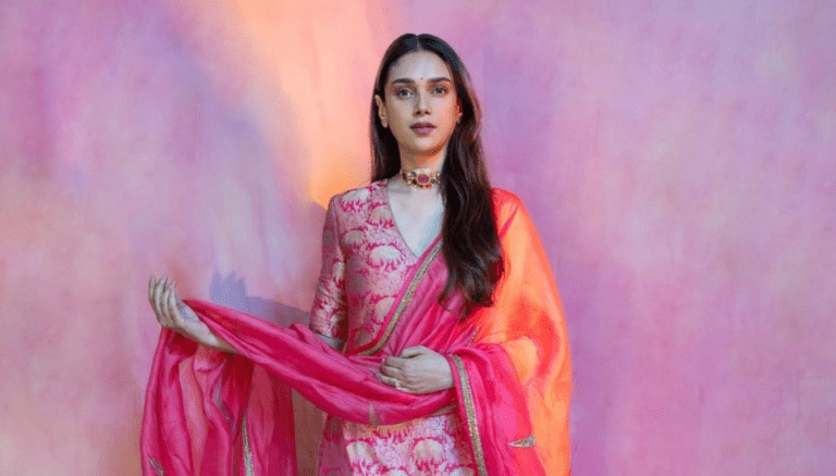 Aditi Rao Hydari stuns with her charm.