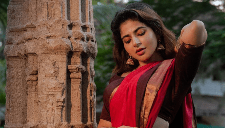 Iswarya Menon mesmerizing in Red Saree!