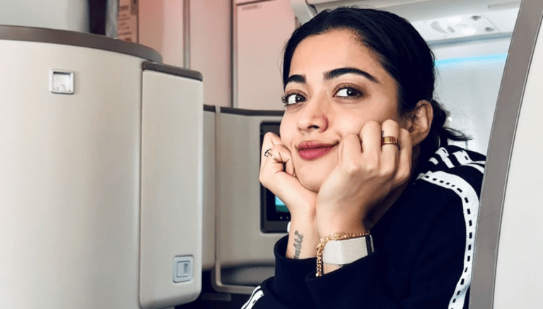 Rashmika Mandanna looks effortlessly chic!