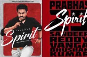 "Prabhas Stuns in His Role for 'Spirit'!"