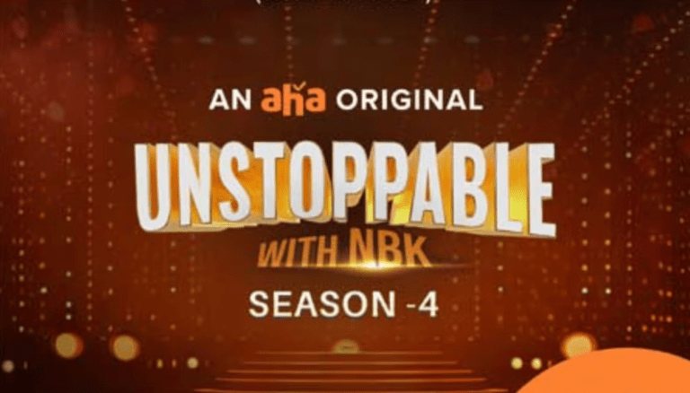 Unstoppable with NBK Season 4 Premieres on Aha OTT