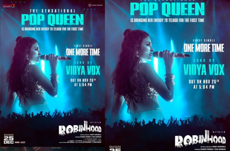 Pop Queen’s First Single for Robinhood: Update Out Now