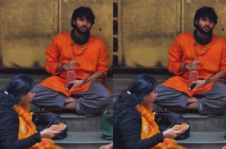 “Akira Nandan’s Serene Kashi Yatra Takes Over Social Media!”