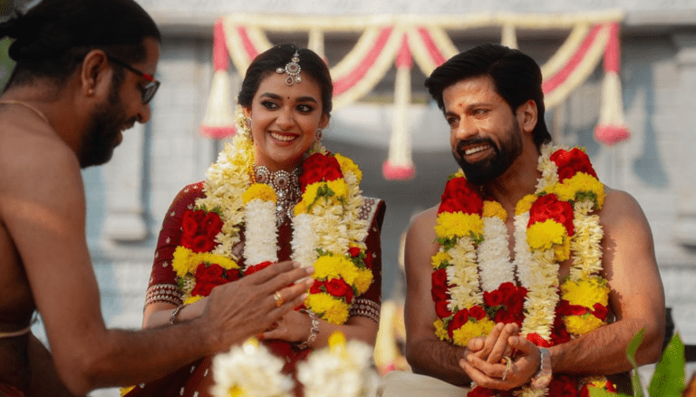 Keerthy Suresh and Antony wedding photos!