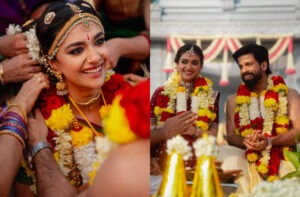 "Keerthy Suresh's wedding photos go viral!"