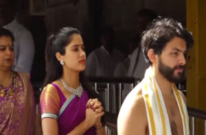 "Janhvi Kapoor Seeks Blessings at Tirumala Temple"