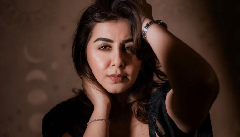 Nikki Galrani stuns with her radiant glow!