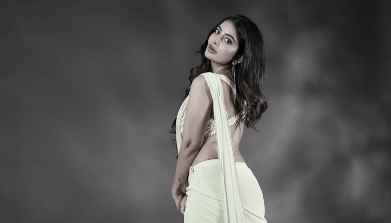 Ananya nagalla looks so beautiful in saree!