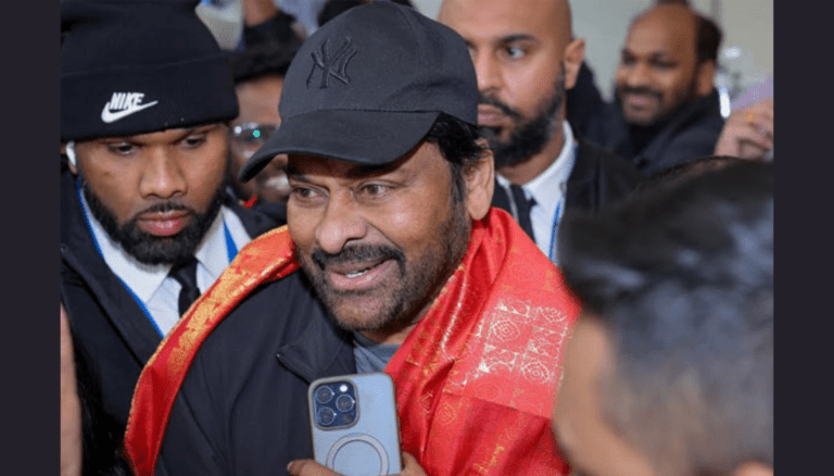 Chiranjeevi in London: A Grand Welcome for a Legendary Honor
