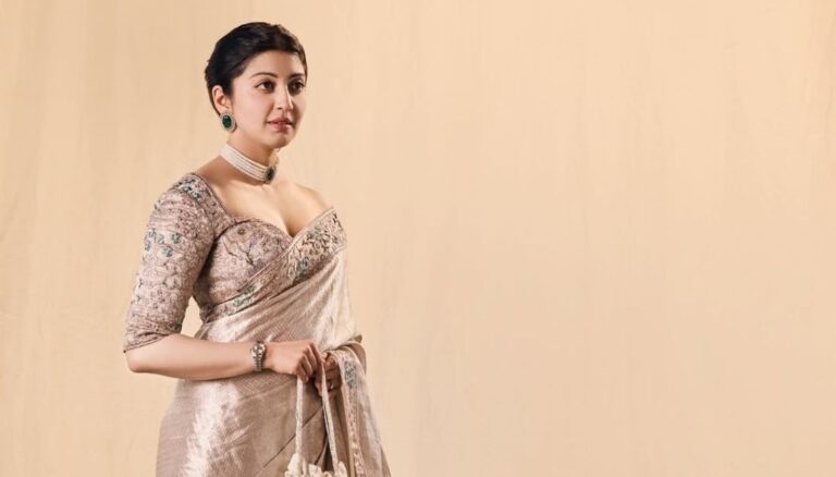 Pranita Subhash Latest Stylish Looks In saree