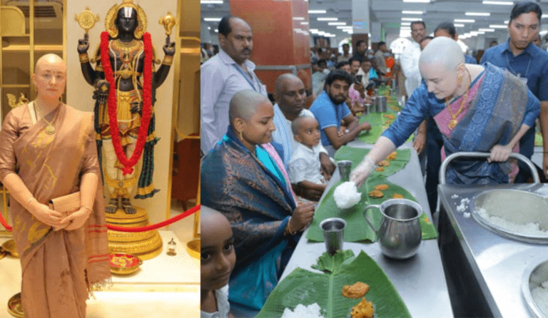 Pawan Kalyan Wife Anna Lezhneva’s Emotional Tirumala Visit After Son’s Recovery