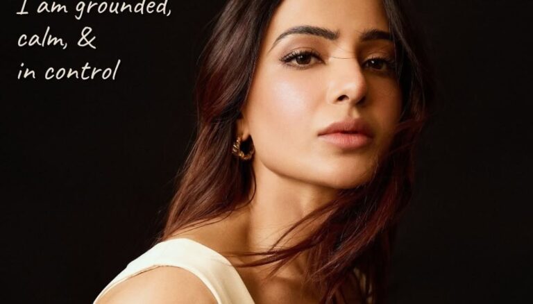 Actress Samantha Gave Beautiful Expressions With Quotations