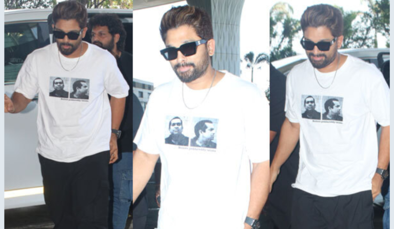 Allu Arjun Latest News: Viral T-Shirt Steals Spotlight After WAVES Summit Appearance