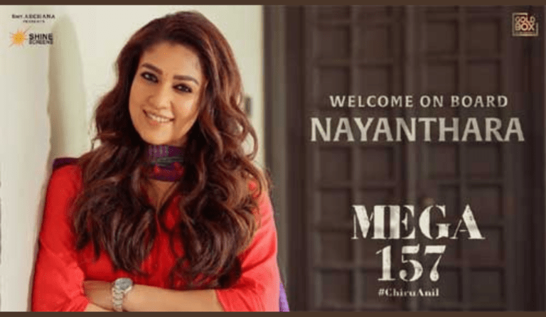 Chiranjeevi Anil Ravipudi Film Mega157: Nayanthara Confirmed as Leading Lady