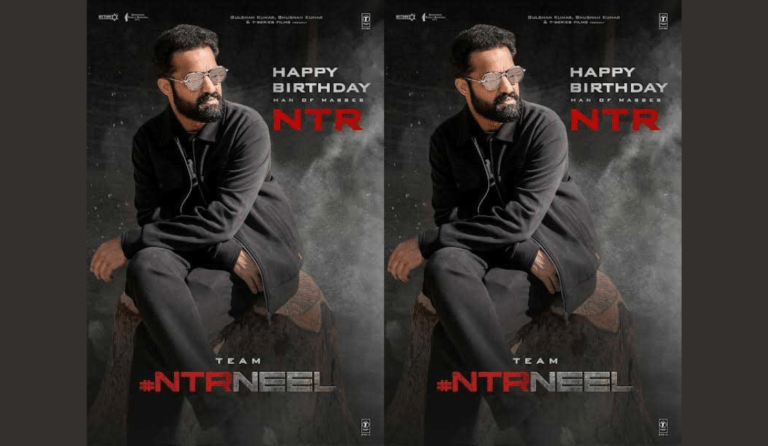 NTRNeel Film First Look Poster Drops on NTR’s Birthday
