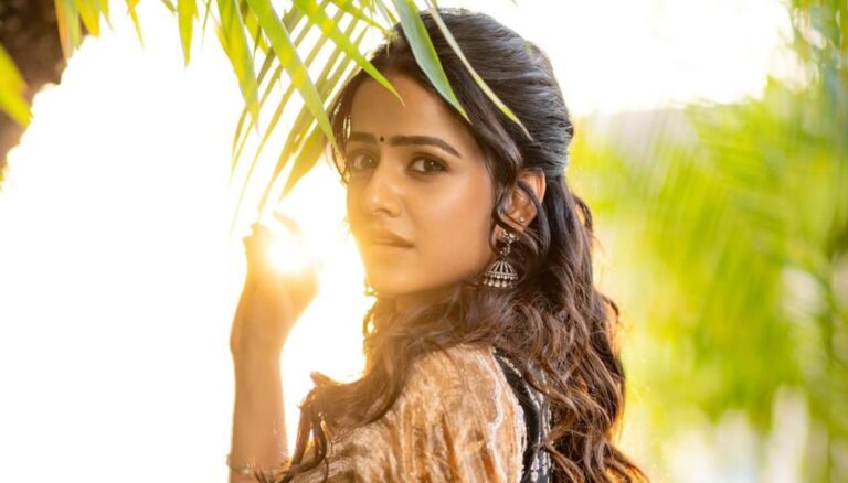 Vaishnavi Chaitanya Looking Gorgeous in This Saree