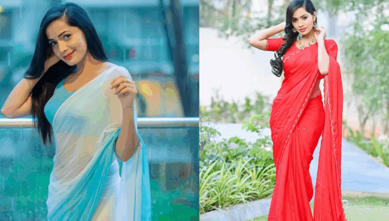Shobha Shetty’s Saree Look Goes Viral | Karthika Deepam Fame Actress’s Glamorous Comeback