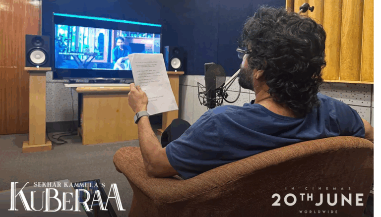 King Nagarjuna Wraps Dubbing for Sekhar Kammula’s Kuberaa Starring Dhanush & Rashmika Mandanna
