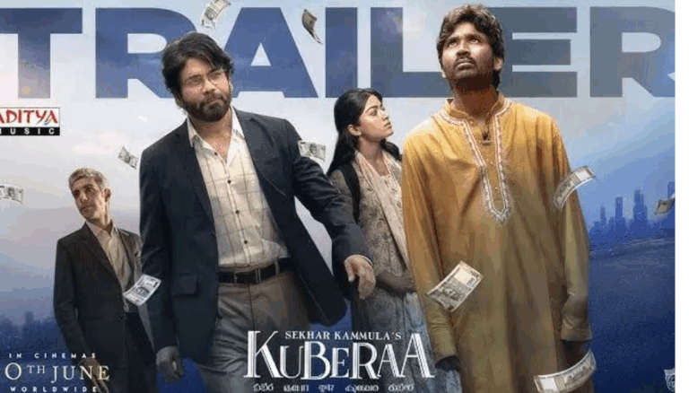 Kuberaa Trailer Talk: Nagarjuna & Dhanush’s Intense Dive into Power and Poverty