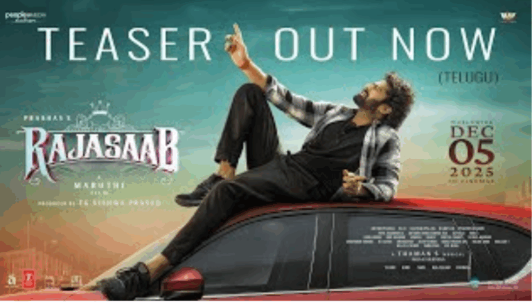 The Raja Saab Teaser: Prabhas Brings Back the Fun in a Haunted Palace Thriller