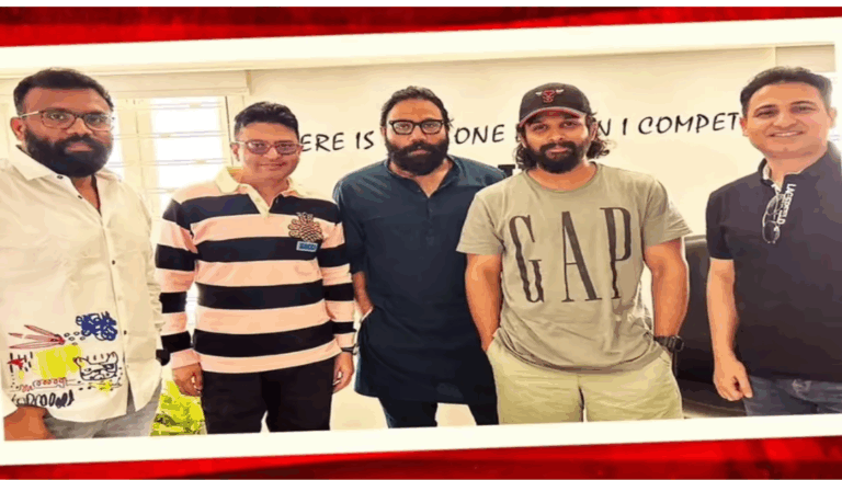 Allu Arjun and Sandeep Reddy Vanga’s Film Still in Talks, But Delayed