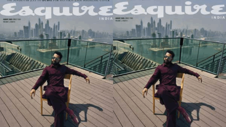 Jr NTR Stuns on Esquire India Cover Ahead of War 2 Release
