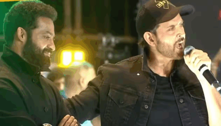 Hrithik Roshan Calls NTR His ‘Younger Brother’ at War 2 Hyderabad Event