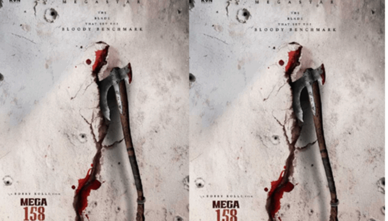 Chiranjeevi’s Gangster Role in Bobby Kolli’s Next Film: Concept Poster Out