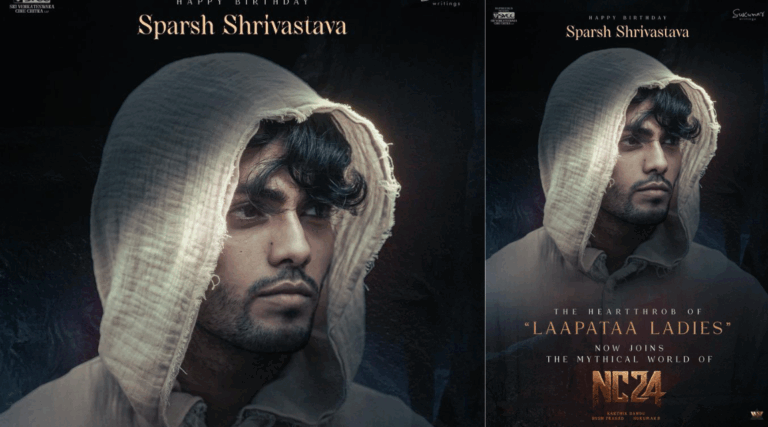 Naga Chaitanya’s Mythological Thriller #NC24 Ropes in Laapataa Ladies Actor Sparsh Shrivastava