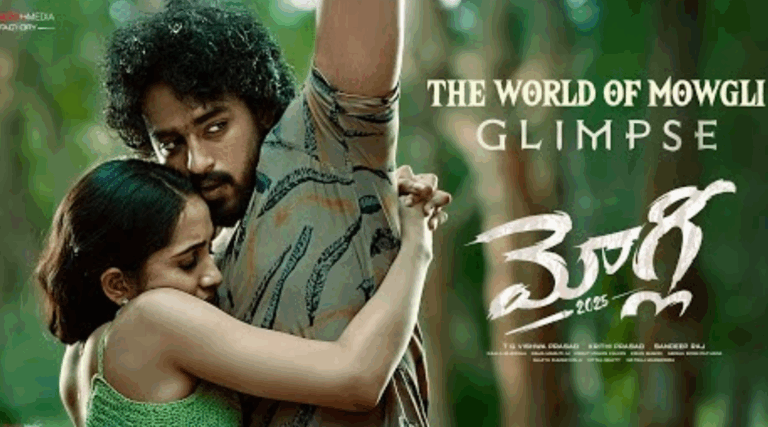 Roshan Kanakala’s Mowgli 2025 Glimpse Unveiled by Ram Charan | A Unique Love Story