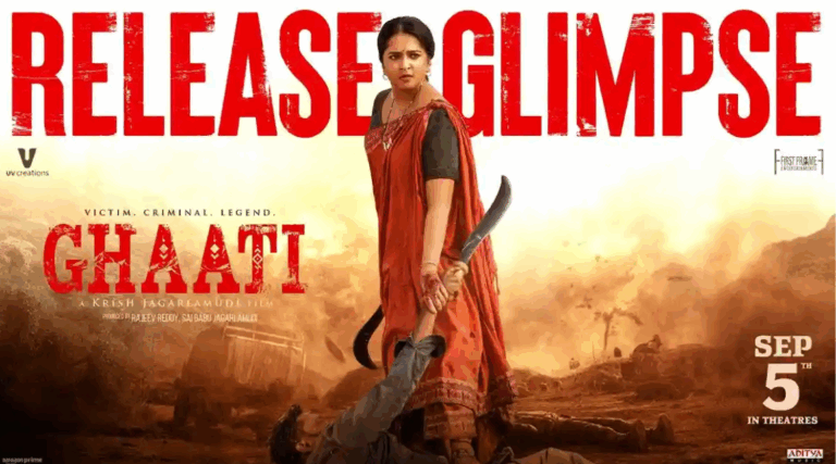 Anushka Shetty’s Power-Packed Action Avatar in Ghaati Release Glimpse