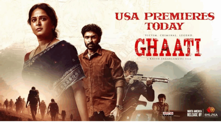 Anushka Shetty’s Ghaati Worldwide Release Tomorrow; USA Premieres Begin Today