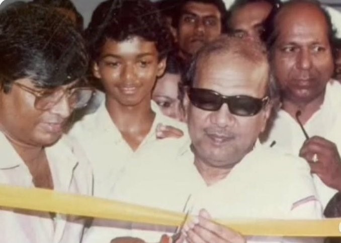 RGV’s Striking Wish to Thalapathy Vijay Goes Viral; Shares Throwback with Karunanidhi