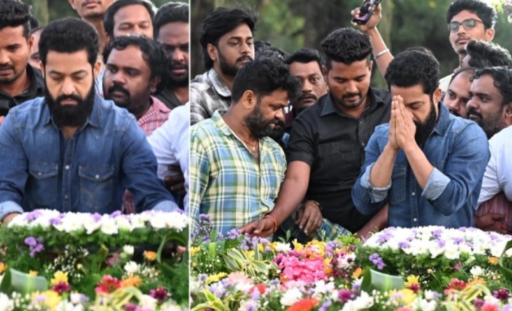 Jr NTR Offers a Heartfelt Tribute to Sr NTR on His 103rd Birth Anniversary