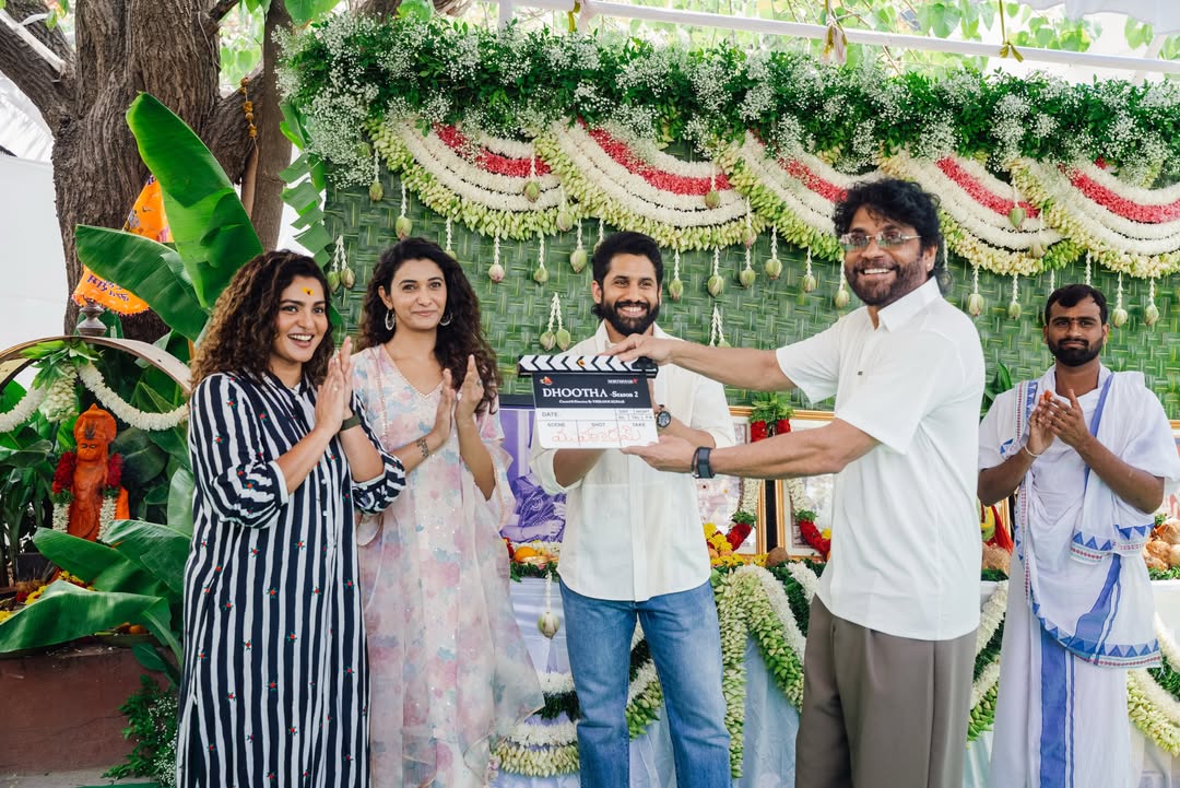 Naga Chaitanya 4 Dhootha Season 2 Goes on Floors; Naga Chaitanya Steps In as Producer