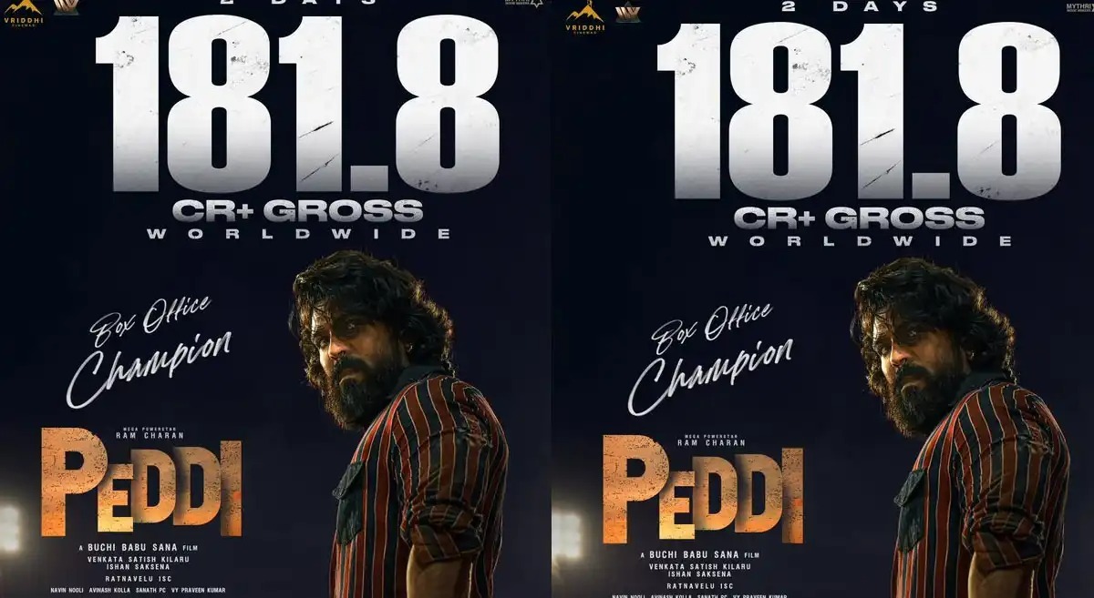 Ram Charan 4 Peddi Worldwide Box Office: Ram Charan’s Film Holds Firm on Day 2