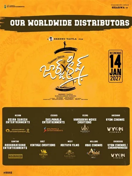 Sharwanand and Sreenu Vaitla’s Film Titled George Krish; Sankranthi Release Locked